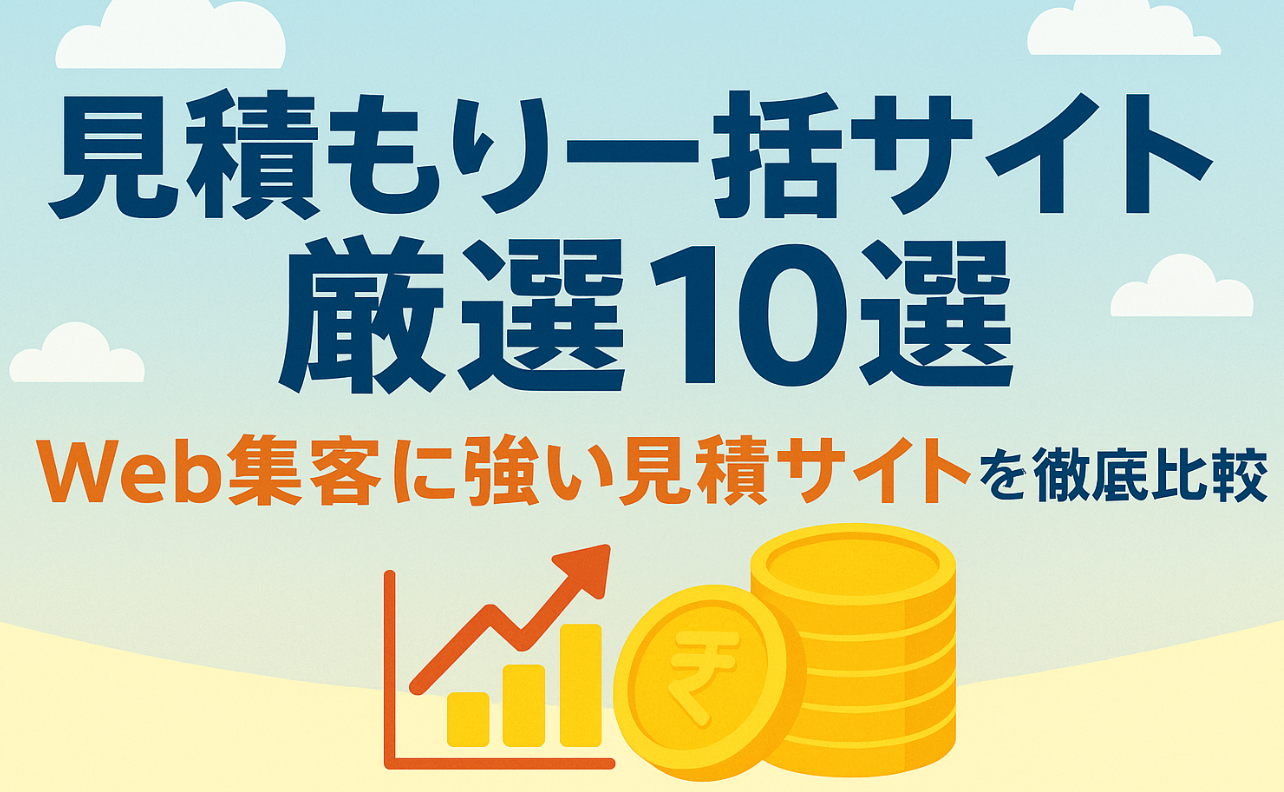 見積もり一括サイト厳選10選