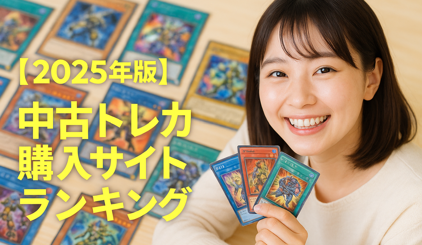 【2025年版】 中古トレカ購入サイトランキング１０選