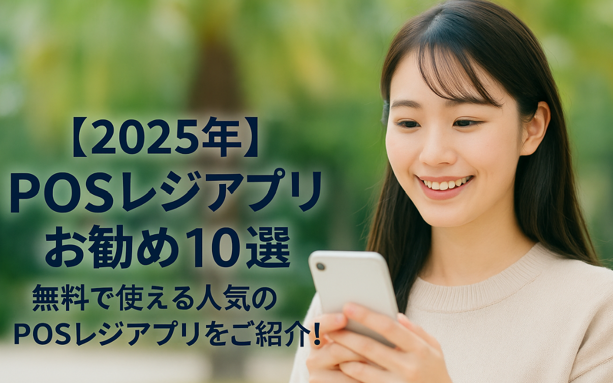 【2025年】POSレジアプリお勧め10選