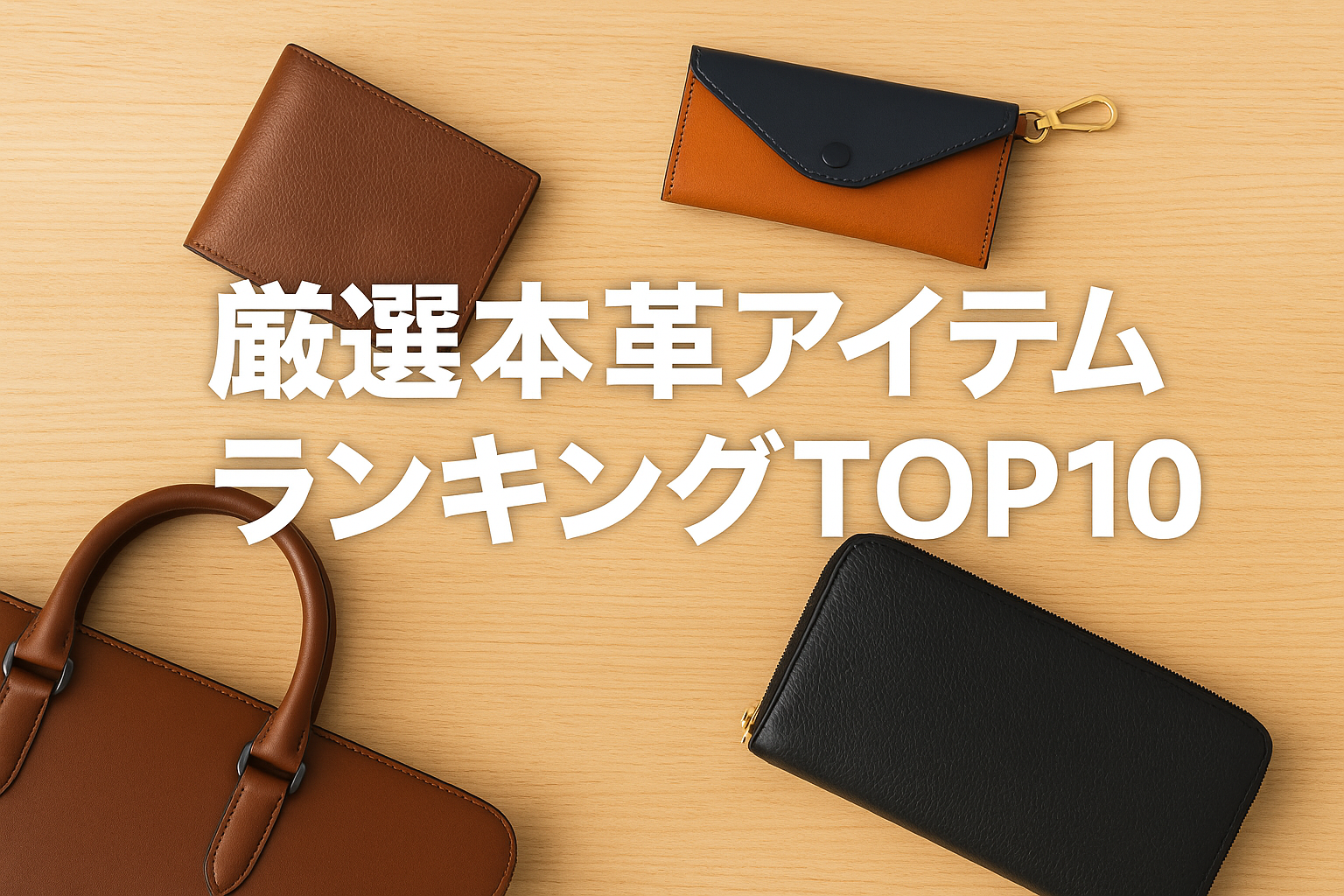 厳選本革アイテムランキングTOP10