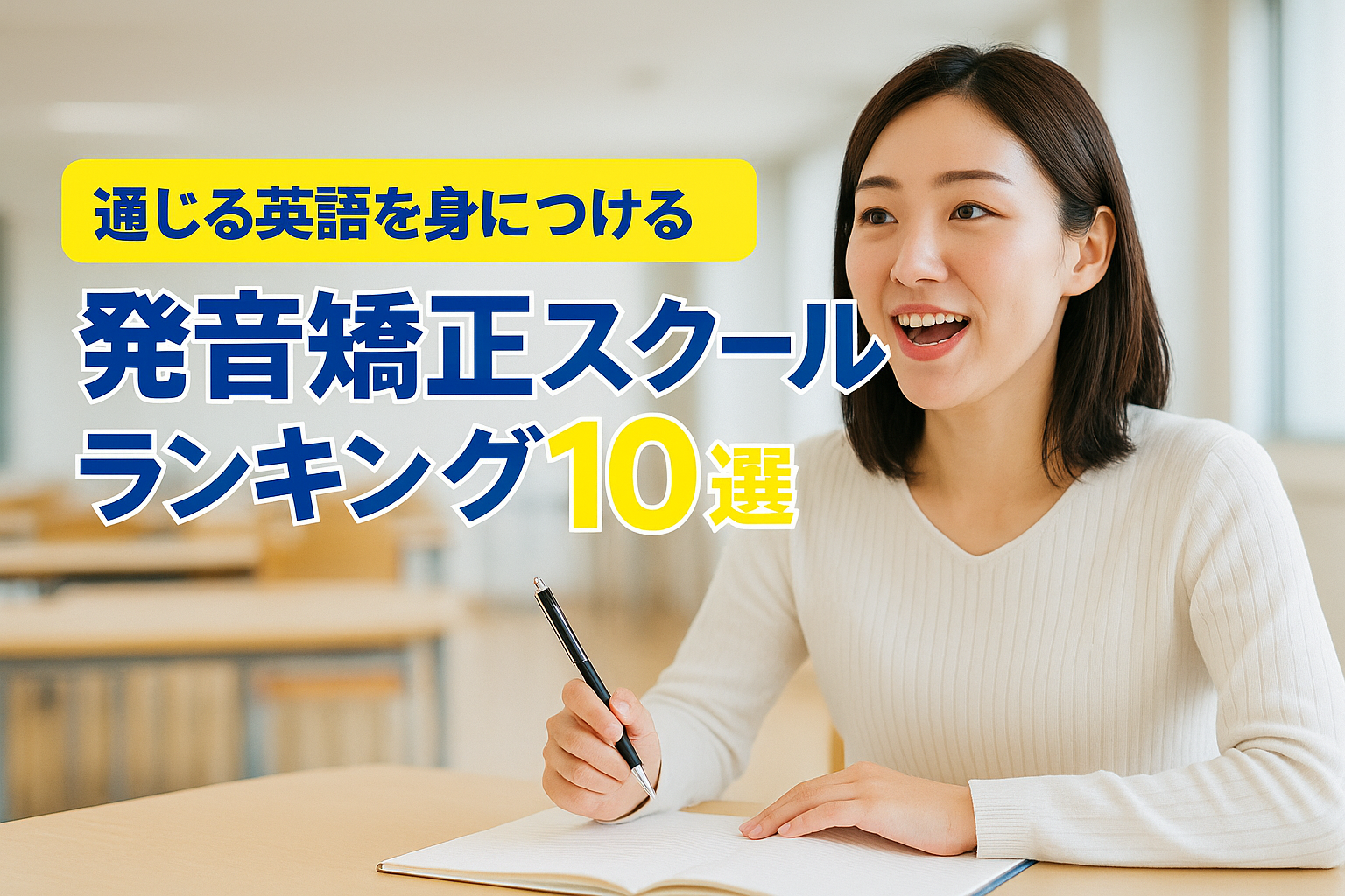通じる英語を身につける発音矯正スクールランキング10選