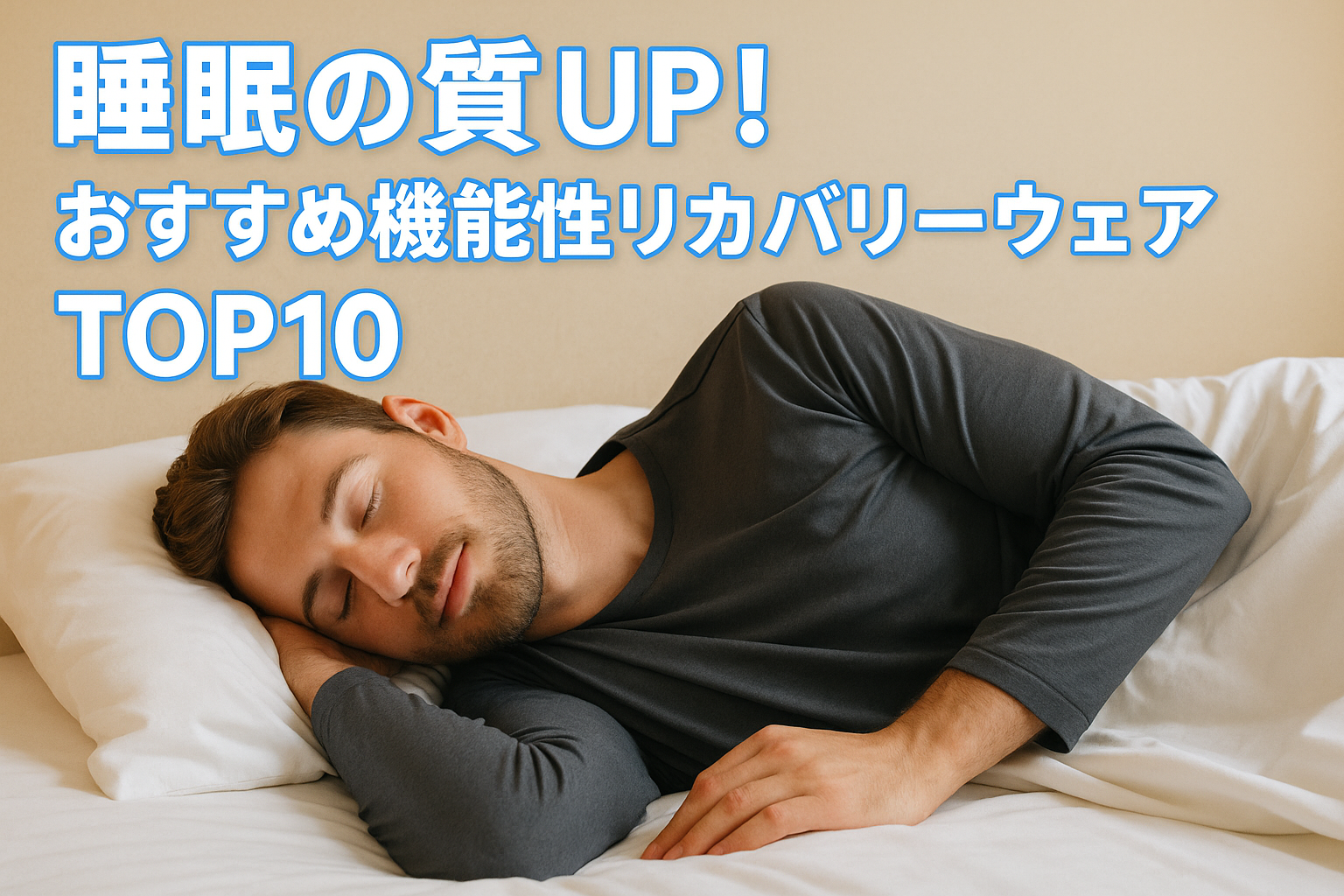【2025年版】睡眠の質UP！おすすめ機能性リカバリーウェアTOP10