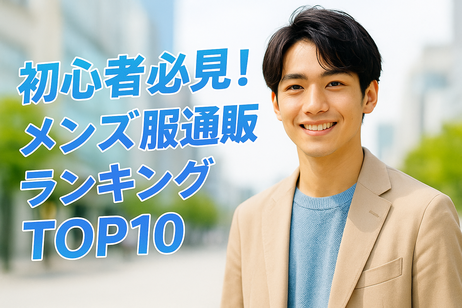 初心者必見！メンズ服通販ランキングTOP10
