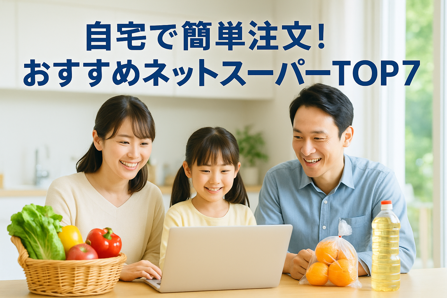 自宅で簡単注文！おすすめネットスーパーTOP7