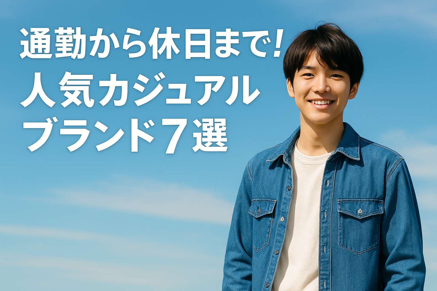 通勤から休日まで！人気カジュアルブランド7選